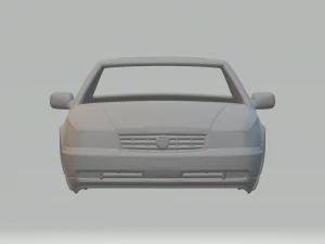 Cadillac STS 3D Print Model