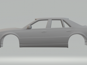 Cadillac STS 3D Принт Модель
