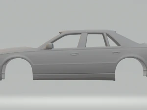 Cadillac STS 3D Print Model