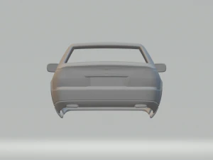 Cadillac STS 3D Print Model