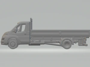 Fiat ducato truck 3D Print Model