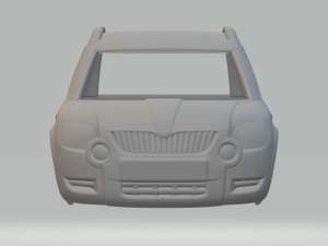 SKoda Yeti Modelo de impresión 3D