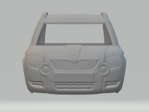 SKoda Yeti 3D Print Model