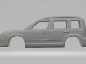 SKoda Yeti 3D Print Model