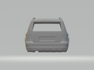 SKoda Yeti Modelo de impresión 3D