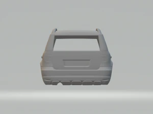 SKoda Yeti 3D Print Model