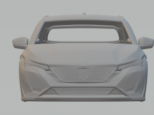 Peugeot 308 sw Modèles 3D en vedette