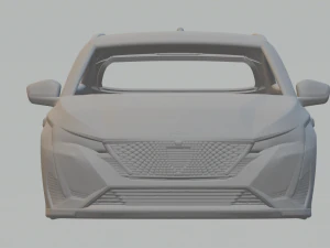 Peugeot 308 sw 3D Print Model