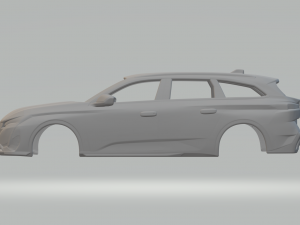 Peugeot 308 sw Modèles 3D en vedette