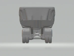 Trailer randon dumper closed 3D Print Model
