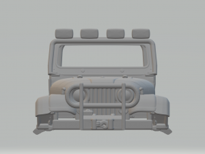 Jeep custom 3D प्रिंट मॉडल
