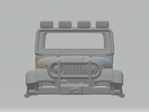 Jeep custom 3D Print Model