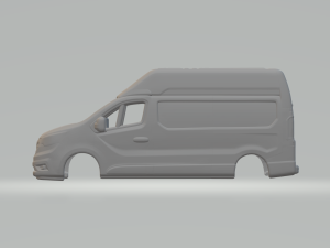 Renault traffic 3D Print Model