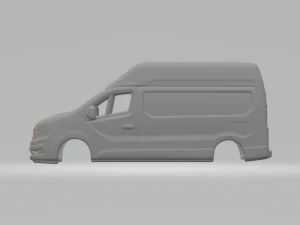 Renault traffic 3D Print Model