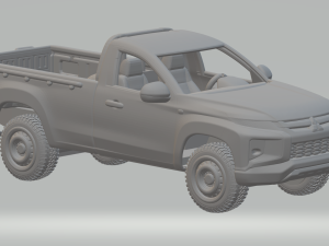 Mitsubishi l200 Model Cetak 3D