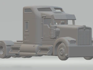 肯沃斯 W900L 3D 打印模型