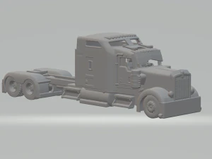 Kenworth w900l custom 3D Print Model