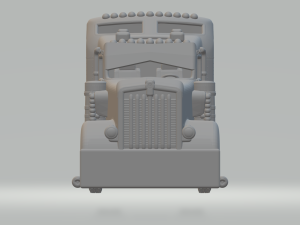 Kenworth w900l custom Modèles 3D en vedette