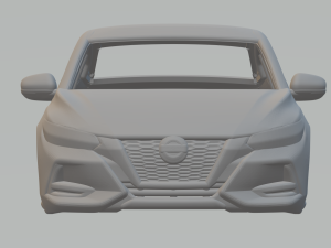 Nissan sentra Modèles 3D en vedette