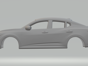 Nissan sentra Modèles 3D en vedette