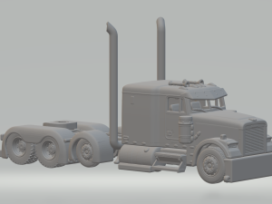 FREIGHTLINER FLD CUSTOM 3D Print Model