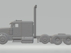 FREIGHTLINER FLD CUSTOM 3D Print Model