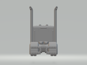 FREIGHTLINER FLD CUSTOM 3D Print Model