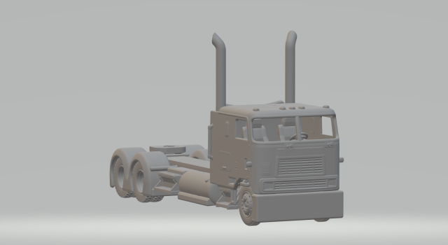 International 9800i custom Modèles 3D en vedette .c4d .max .obj .3ds .fbx .stl .blend 