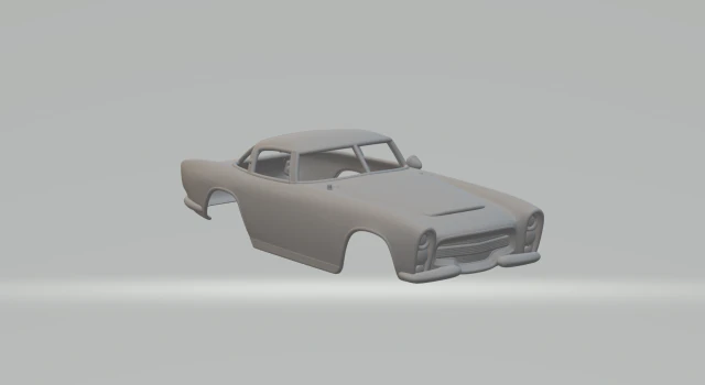 Dodge storm 3D Print Model .c4d .max .obj .3ds .fbx .stl .blend 