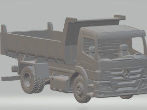 Mercedes atego dumper 3D Print Model