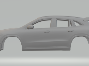 MERCEDES BENZ GLA AMG 3D Baskı Modeli