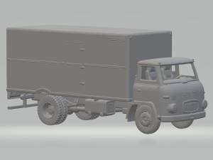 Scania box 3Dプリントモデル