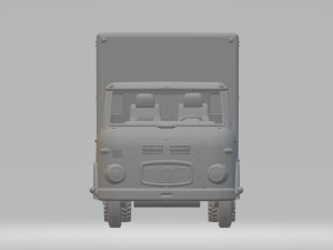 Scania box 3Dプリントモデル