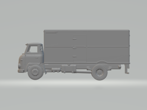 Scania box 3Dプリントモデル