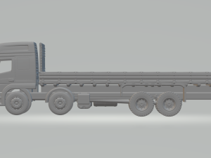 ATEGO 8X4 FLATBED Modèles 3D en vedette