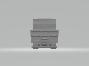 ATEGO 8X4 FLATBED Modèles 3D en vedette
