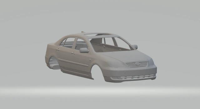 Byd f3 3D Print Model .c4d .max .obj .3ds .fbx .stl .blend 