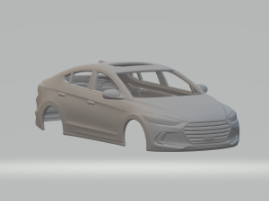 Hyundai elantra Modelo de impresión 3D