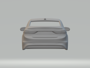 Hyundai elantra 3Dプリントモデル