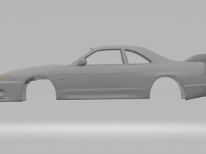 Nissan skyline 3D Print Model