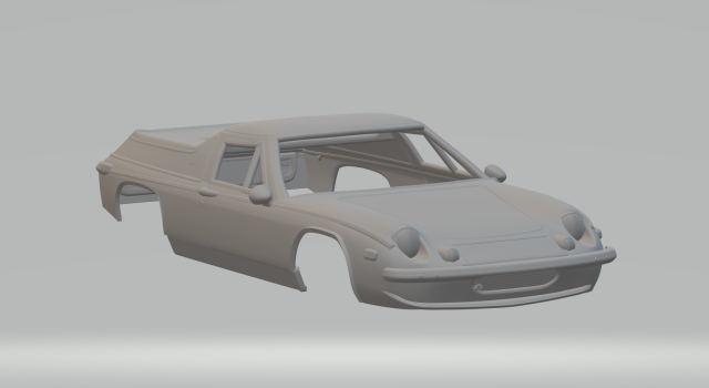 Lotus europa Modelo de Impressão 3D .c4d .max .obj .3ds .fbx .stl .blend 