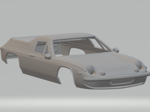 Lotus europa Modelo de Impressão 3D