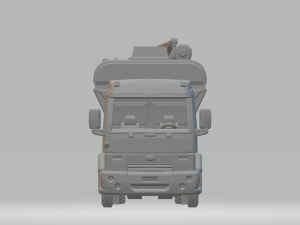 Cargo silo truck 3D Print Model