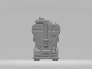Cargo silo truck 3D Print Model