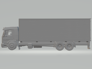 Cargo truck box 3D Принт Модель