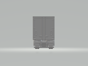 Cargo truck box 3D Принт Модель