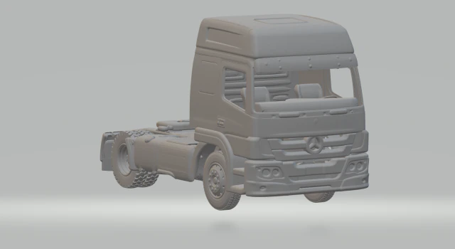Mercedes benz atego 3D Print Model .c4d .max .obj .3ds .fbx .stl .blend 