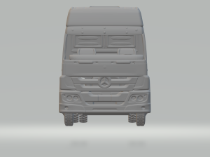 Mercedes benz atego Modèles 3D en vedette