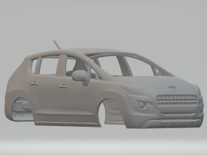 Peugeot 3008 3D Print Model