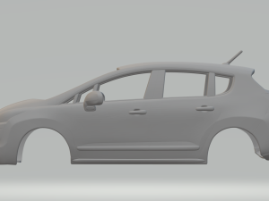 Peugeot 3008 3Dプリントモデル